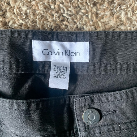 Calvin Klein black pants 36x34 - Picture 2 of 6
